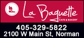 La Baguette Bakery & Cafe Sponsorship Banner