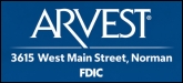 Arvest Bank Sponsorship Banner
